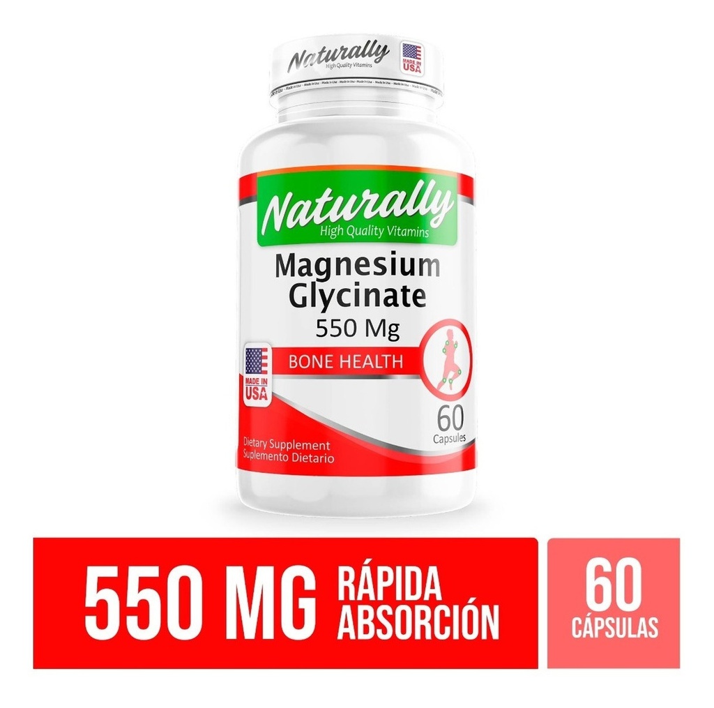 Glicinato Magnesio Americano - Unidad a $850